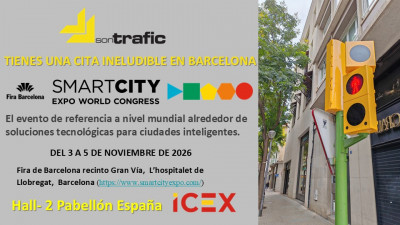 Sontrafic participa en la Smart City Expo World Congress 2026