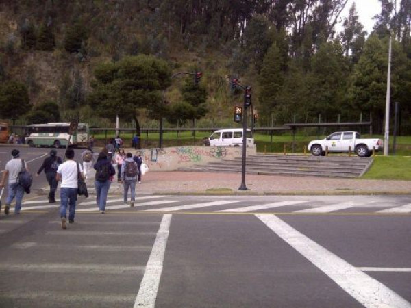 Vanguard a la ciutat de Quito (Ecuador)